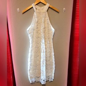 Zapaka short lace wedding dress